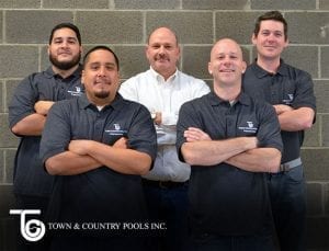 town and country pools - swimming pool maintenance staff