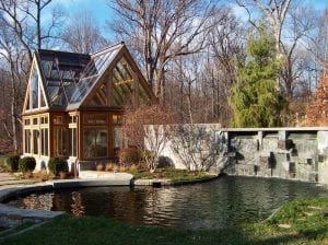 Custom Koi Pond - Mclean, Virginia